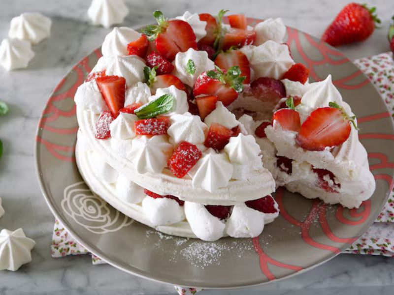 Nướng và trang trí bánh Meringue